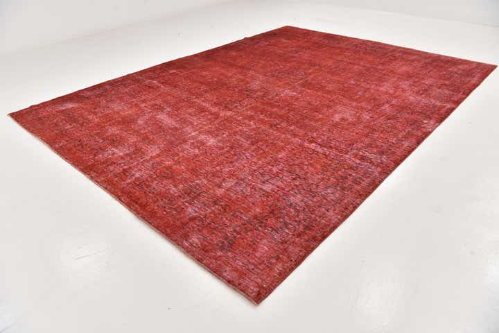 10' x 13' 4 Hand Knotted Ultra Vintage Persian Wool Rug