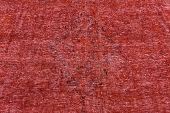 10' x 13' 4 Hand Knotted Ultra Vintage Persian Wool Rug