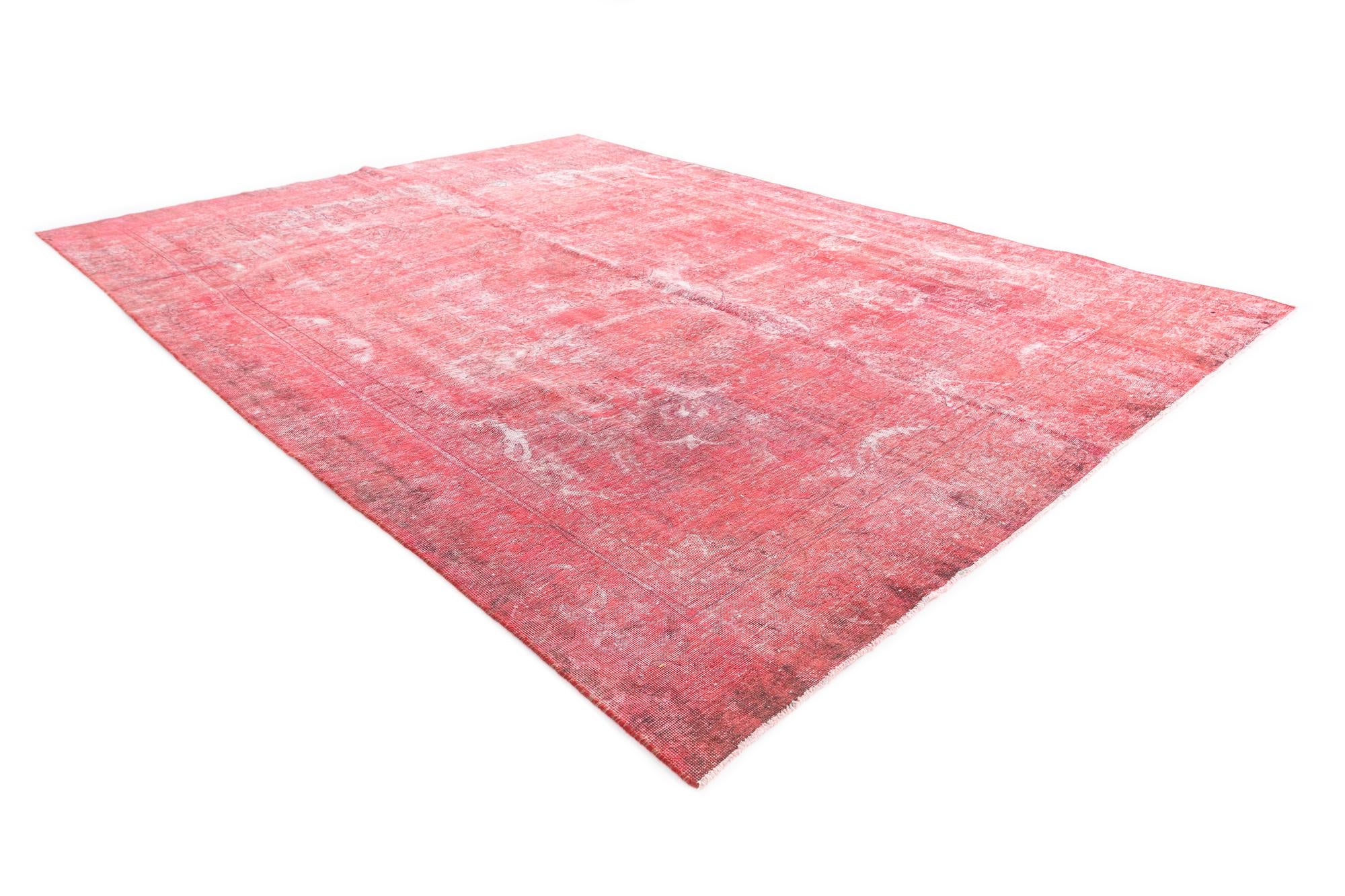 8' 9 x 11' 10 Hand Knotted Ultra Vintage Persian Wool Rug