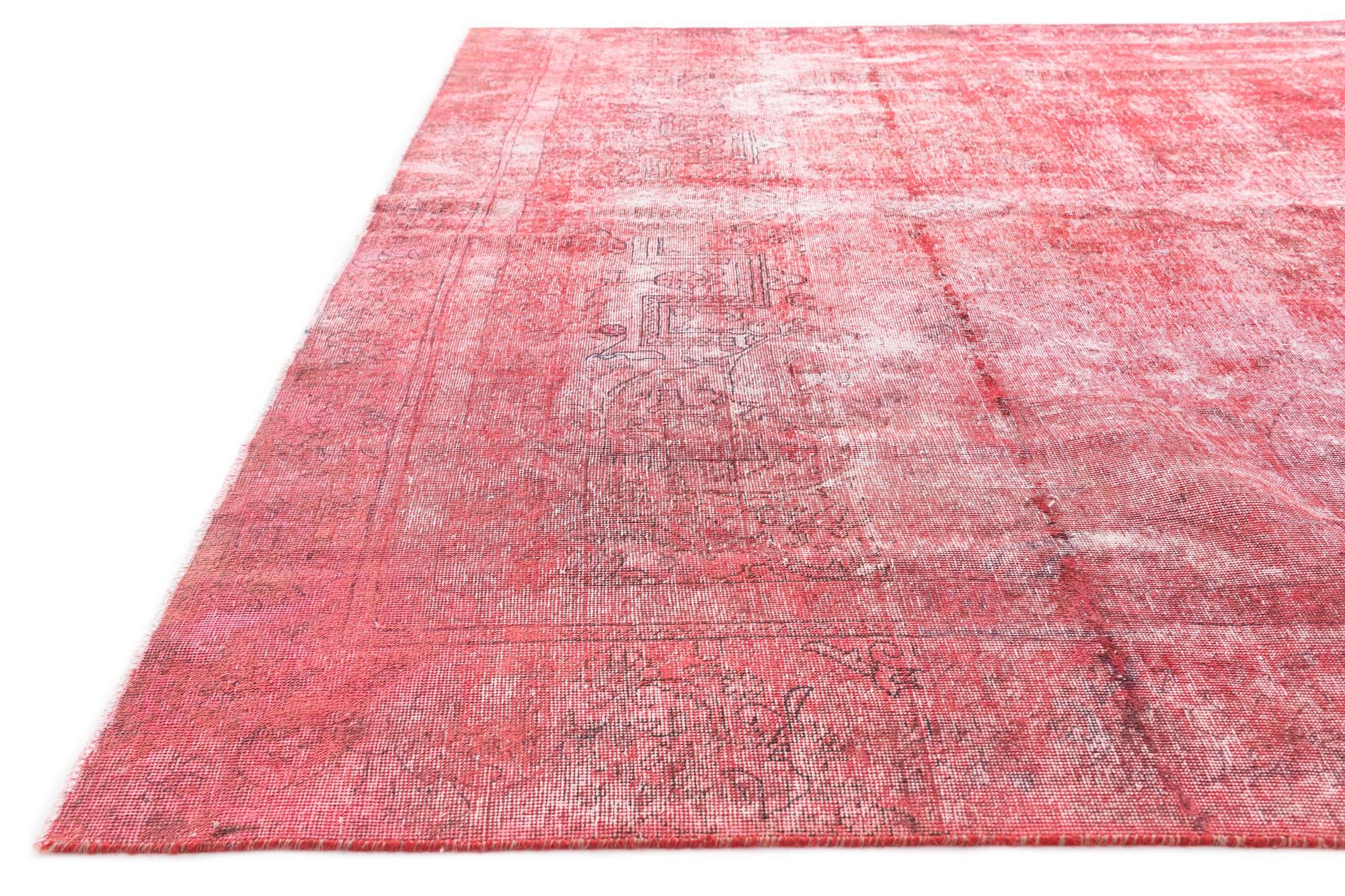 8' 9 x 11' 10 Hand Knotted Ultra Vintage Persian Wool Rug