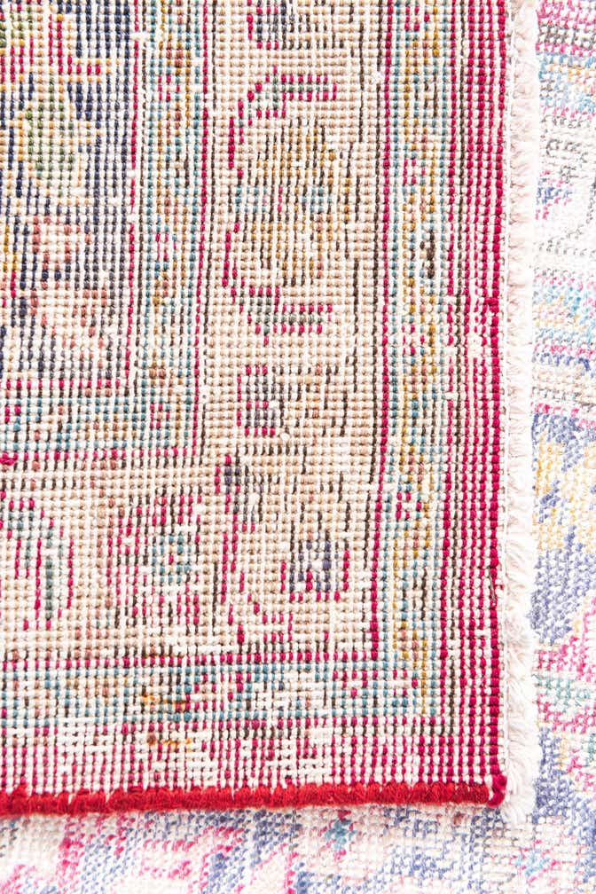 9' 7 x 12' 9 Hand Knotted Ultra Vintage Persian Wool Rug