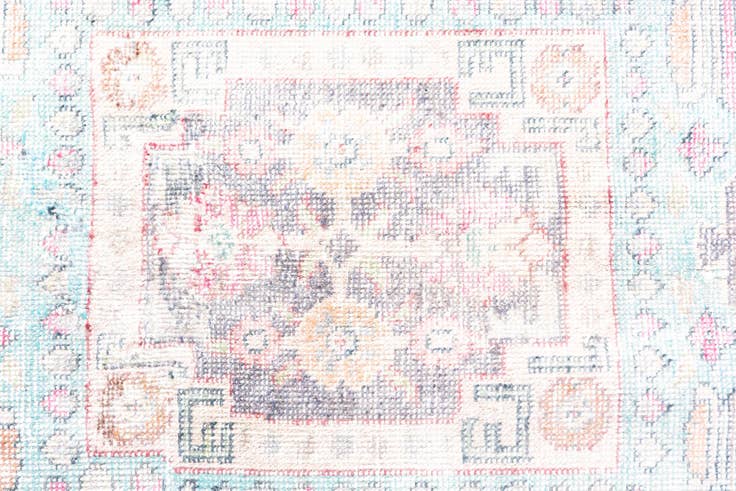 Detail image of 9' 8 x 12' 3 Hand Knotted Ultra Vintage Persian Wool Rug
