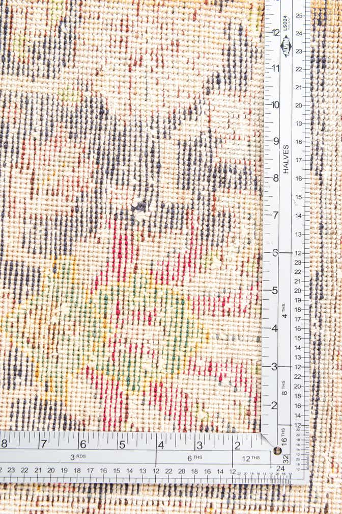 9' 8 x 12' 3 Hand Knotted Ultra Vintage Persian Wool Rug