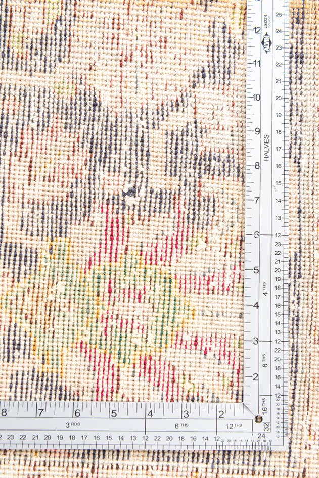 Detail image of 9' 8 x 12' 3 Hand Knotted Ultra Vintage Persian Wool Rug