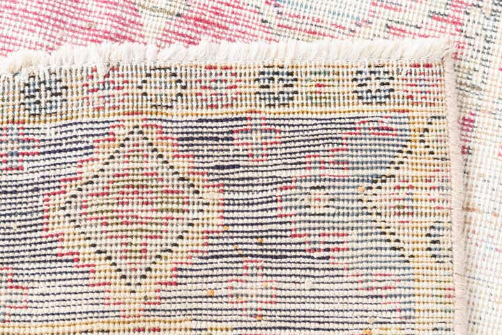 6' 7 x 9' Hand Knotted Ultra Vintage Persian Wool Rug