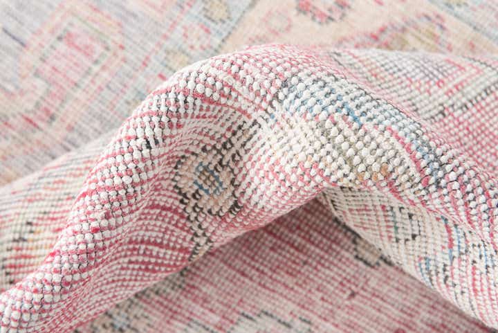 6' 7 x 9' Hand Knotted Ultra Vintage Persian Wool Rug