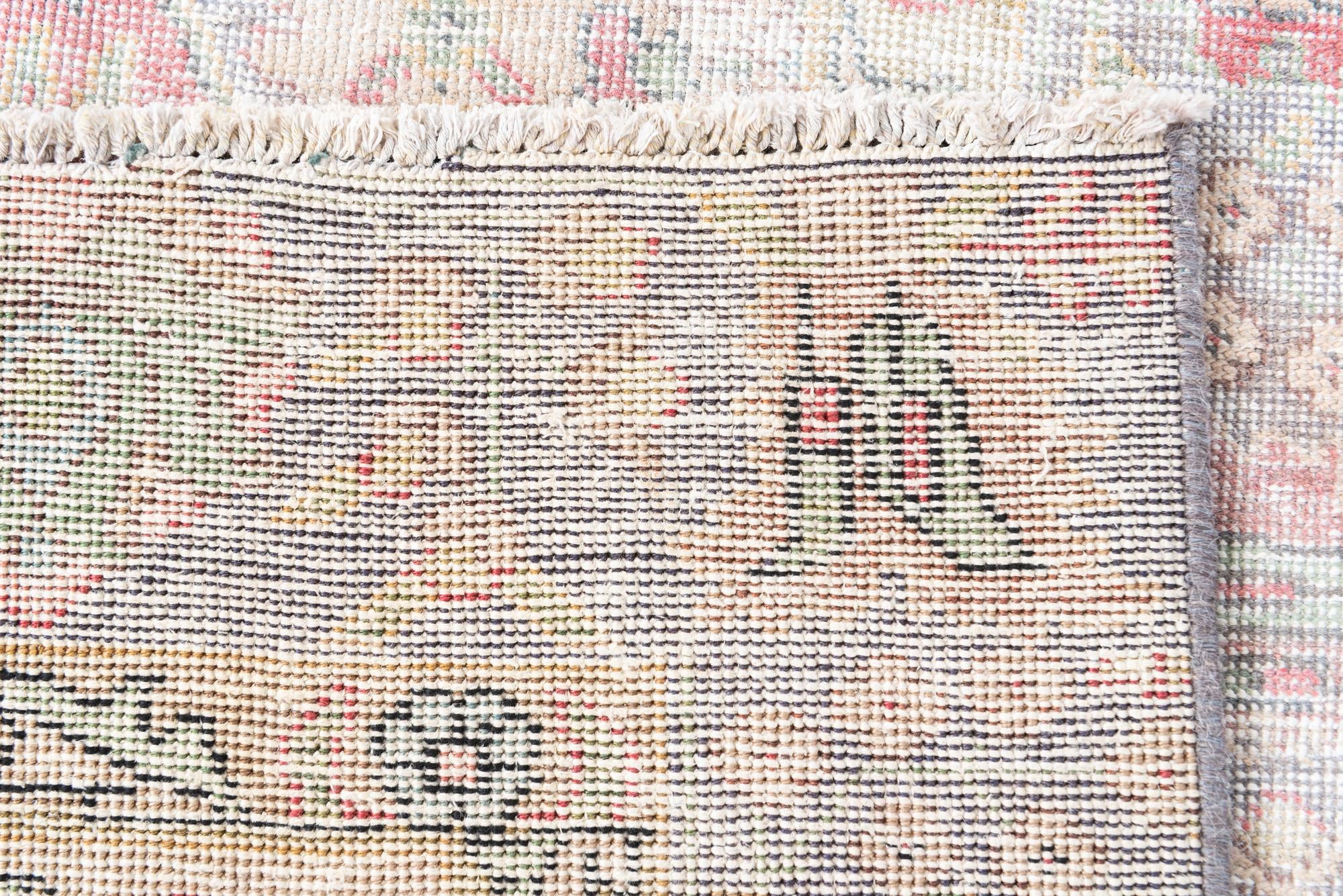 185cm x 280cm Hand Knotted Ultra Vintage Persian Wool Rug