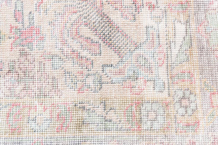 Detail image of 185cm x 280cm Hand Knotted Ultra Vintage Persian Wool Rug