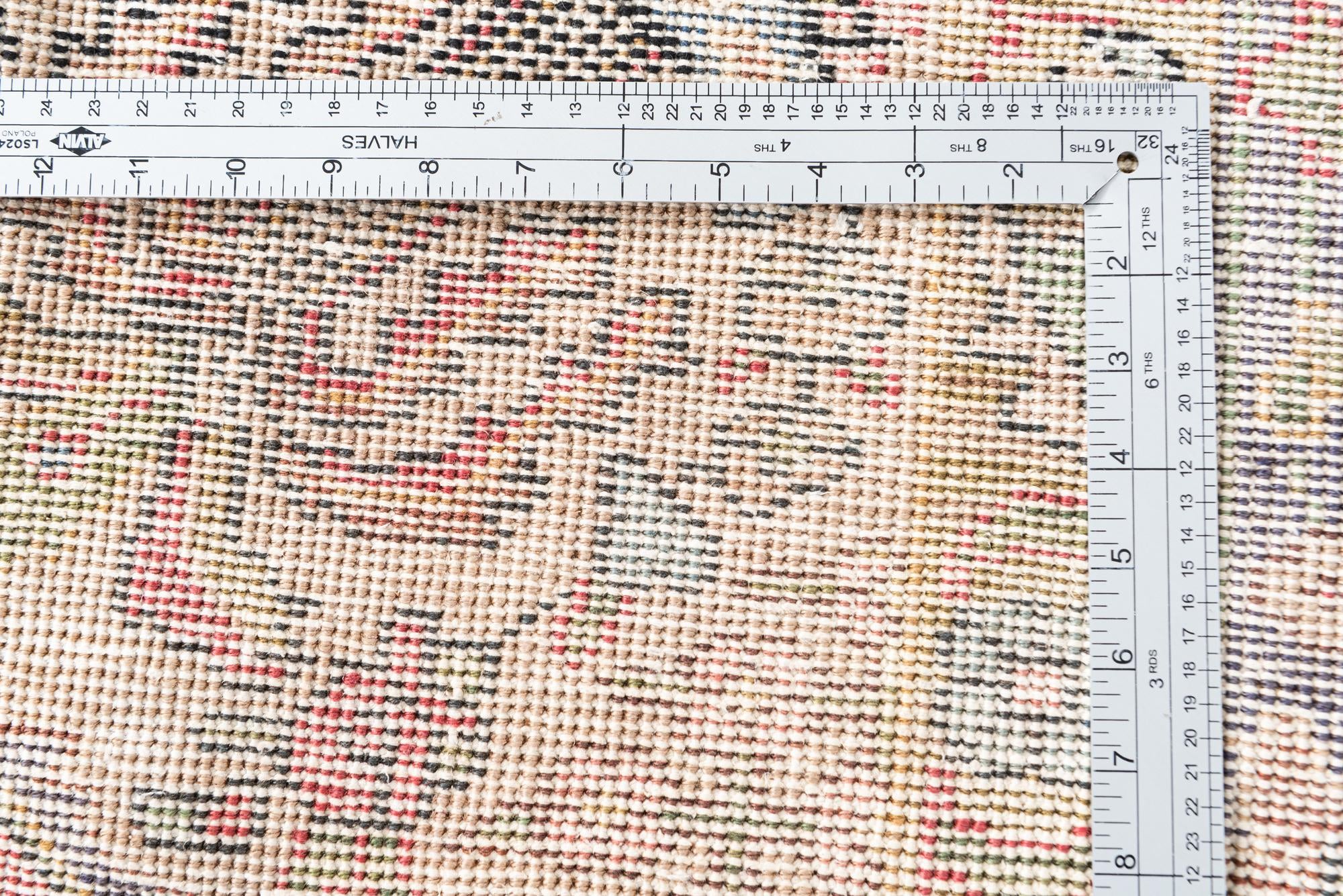 185cm x 280cm Hand Knotted Ultra Vintage Persian Wool Rug