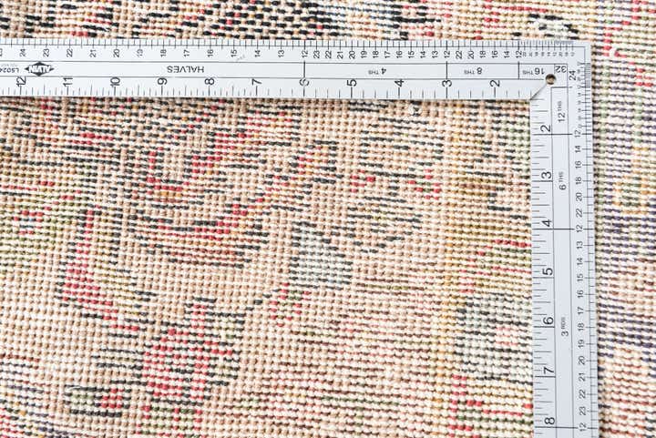 185cm x 280cm Hand Knotted Ultra Vintage Persian Wool Rug