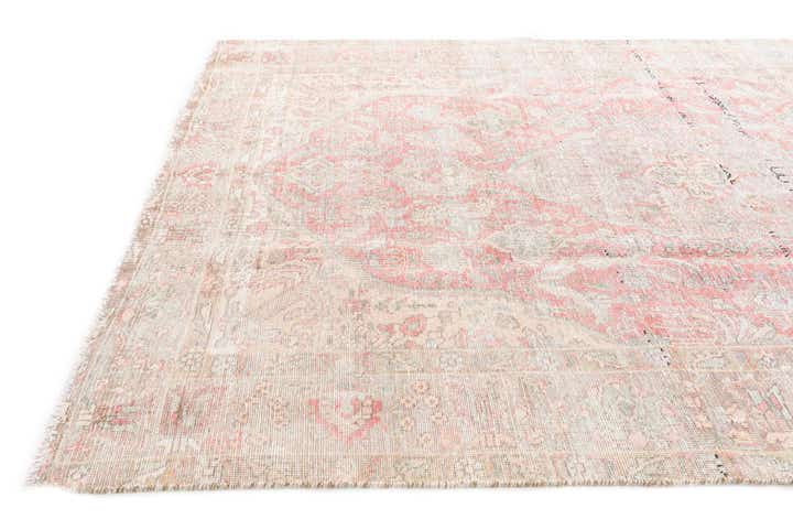 195cm x 280cm Handgeknüpft Ultra Vintage Persisch Wolle Teppich