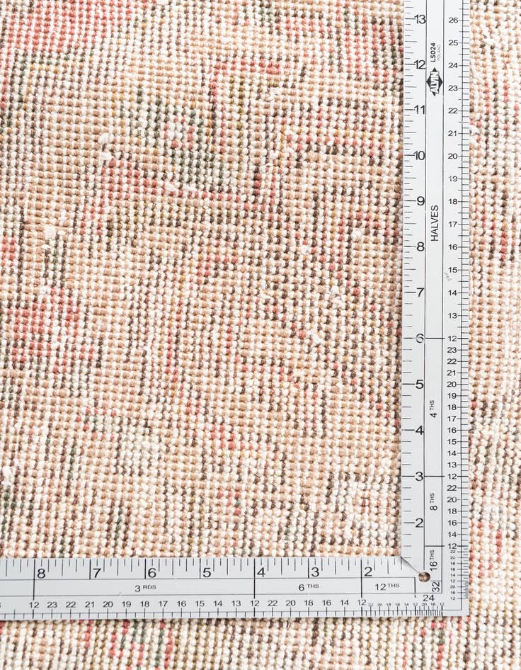 Detail image of 6' 5 x 9' 3  Hand Knotted Ultra Vintage Persian Wool Rug