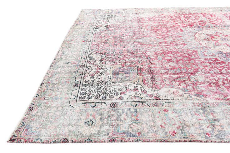 Detail image of 9' 5 x 13' 2 Hand Knotted Ultra Vintage Persian Wool Rug