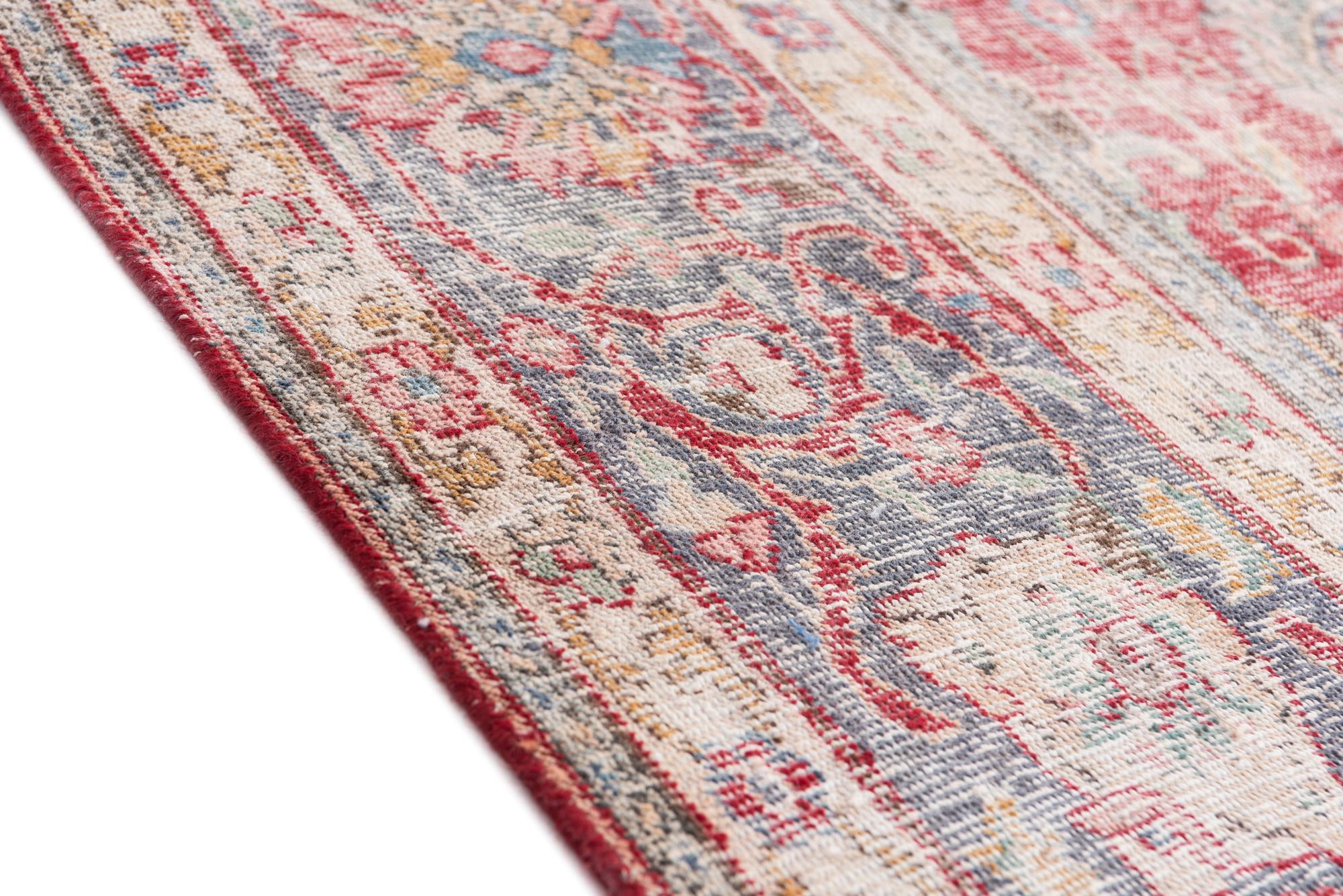 9' 10 x 11' 3 Hand Knotted Ultra Vintage Persian Wool Rug