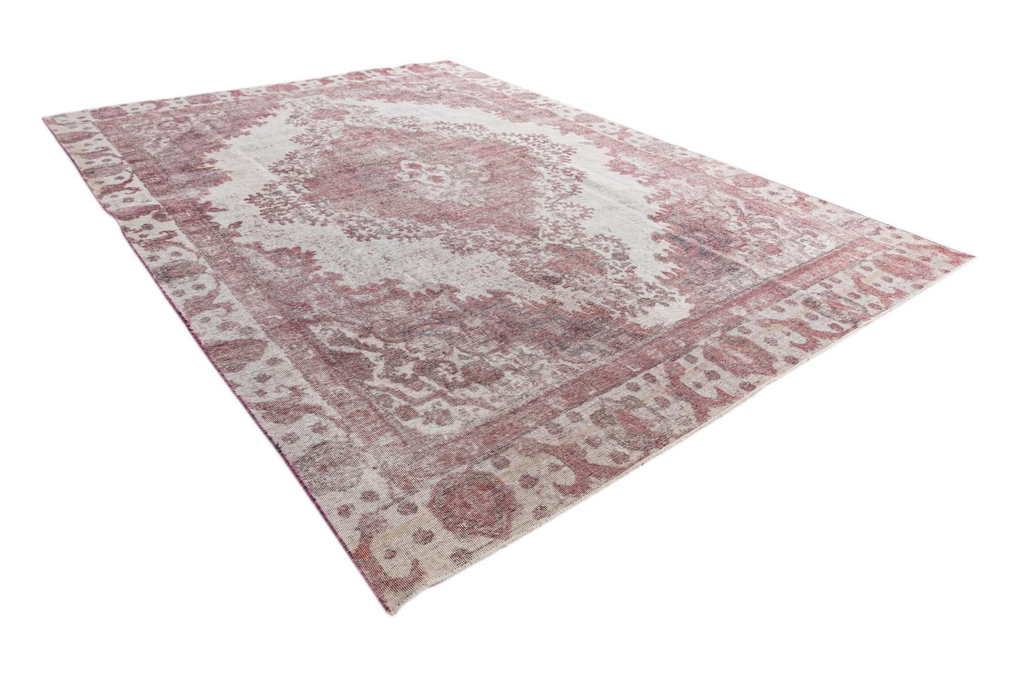 8' 6 x 11' 10 Hand Knotted Ultra Vintage Persian Wool Rug