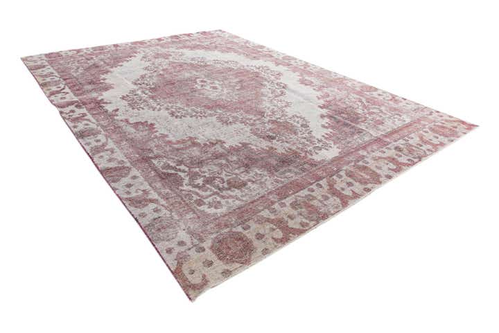 8' 6 x 11' 10 Hand Knotted Ultra Vintage Persian Wool Rug