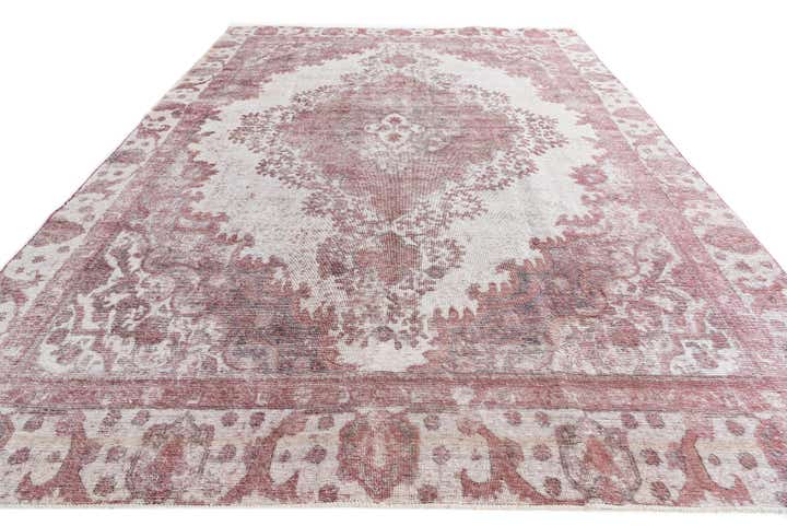 8' 6 x 11' 10 Hand Knotted Ultra Vintage Persian Wool Rug
