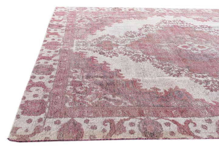 8' 6 x 11' 10 Hand Knotted Ultra Vintage Persian Wool Rug