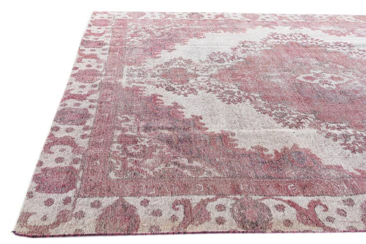 Detail image of 8' 6 x 11' 10 Hand Knotted Ultra Vintage Persian Wool Rug