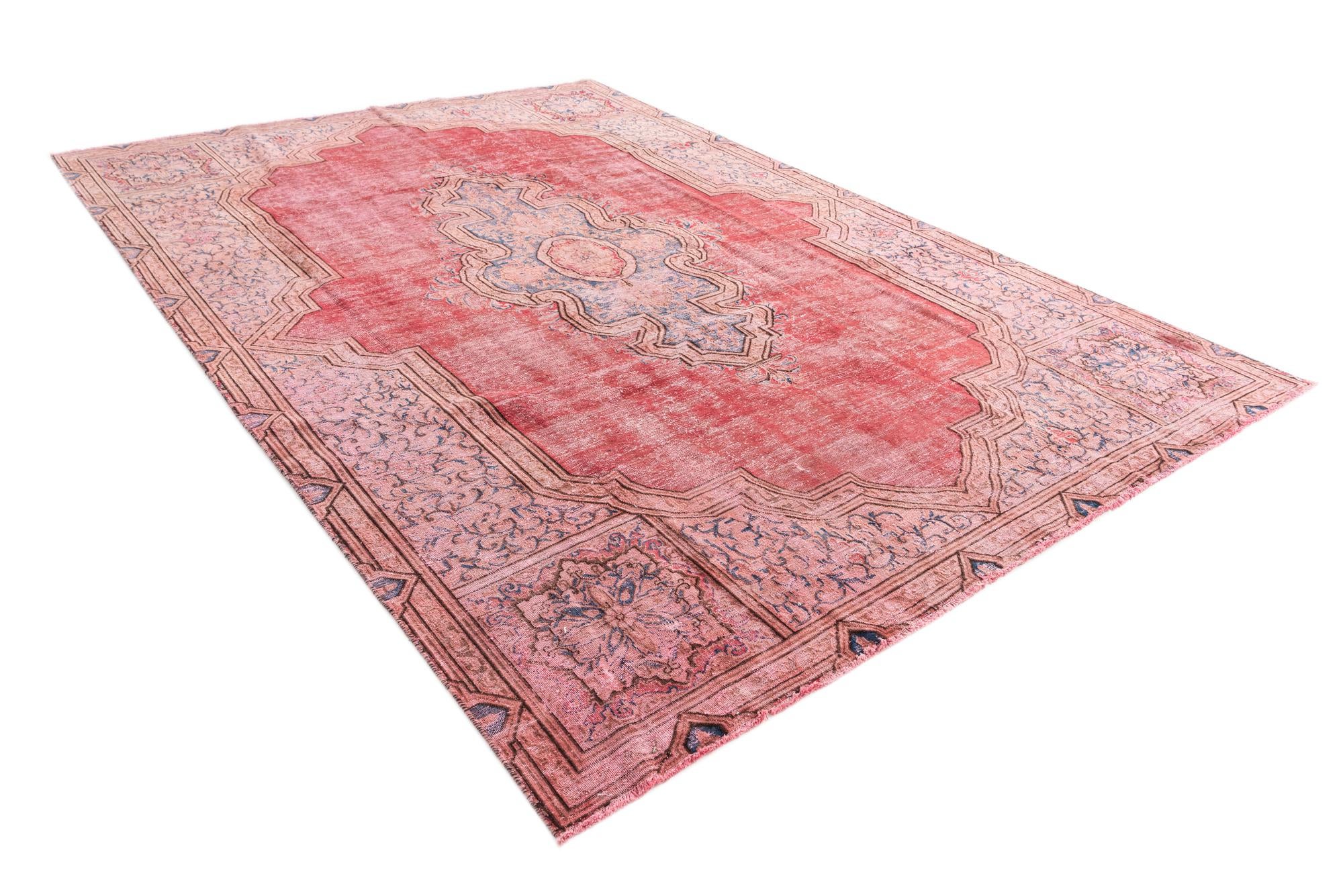 7' 7 x 11' 1 Hand Knotted Ultra Vintage Persian Wool Rug