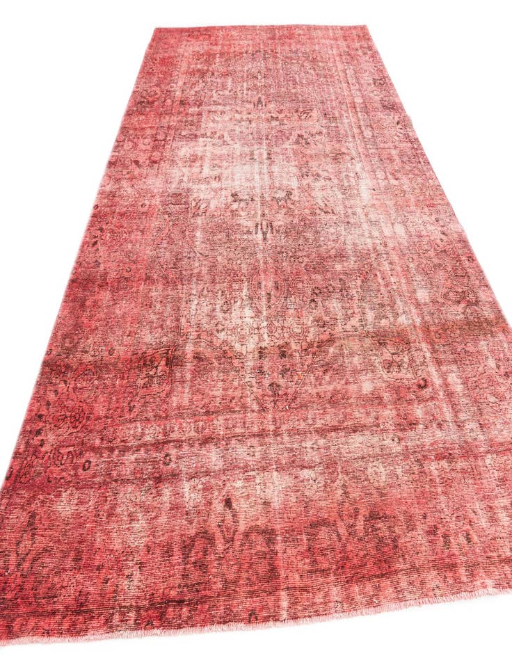 Detail image of 7' 8 x 12' 6  Hand Knotted Ultra Vintage Persian Wool Rug