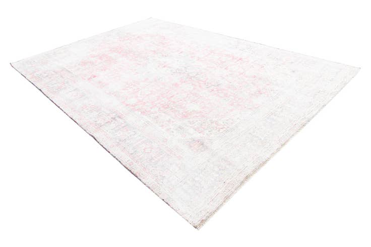 Detail image of 8' x 11' 1 Hand Knotted Ultra Vintage Persian Wool Rug