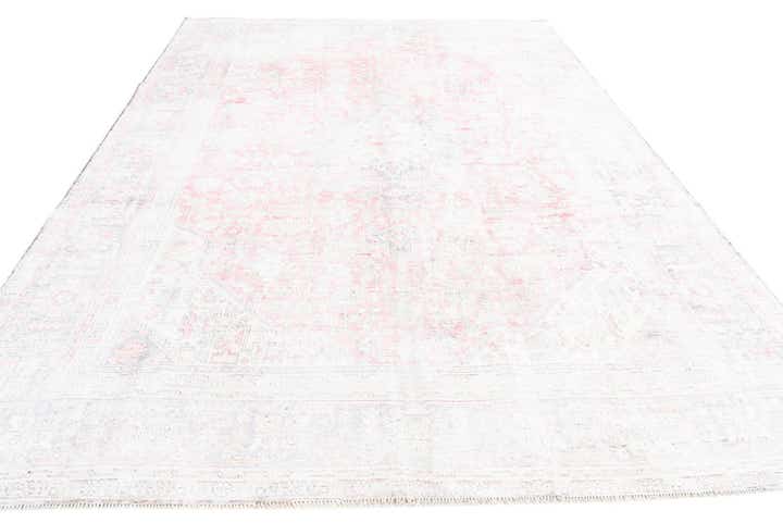 8' x 11' 1 Hand Knotted Ultra Vintage Persian Wool Rug