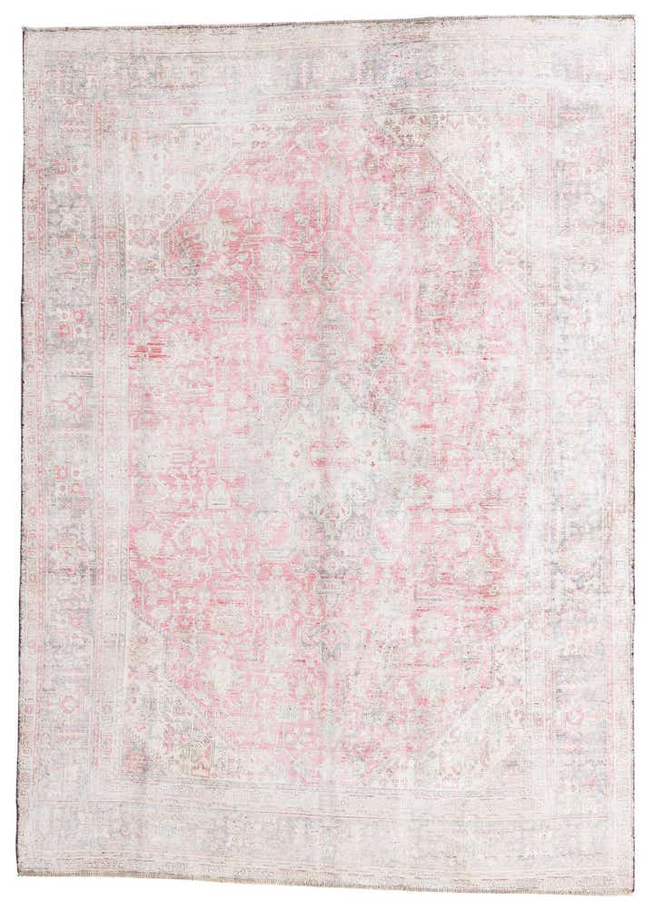 8' x 11' 1 Hand Knotted Ultra Vintage Persian Wool Rug