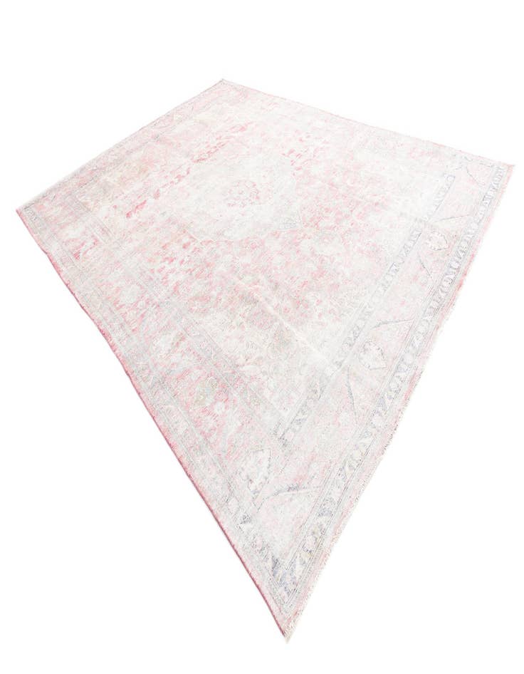 Detail image of 9' 8 x 12' 8  Hand Knotted Ultra Vintage Persian Wool Rug