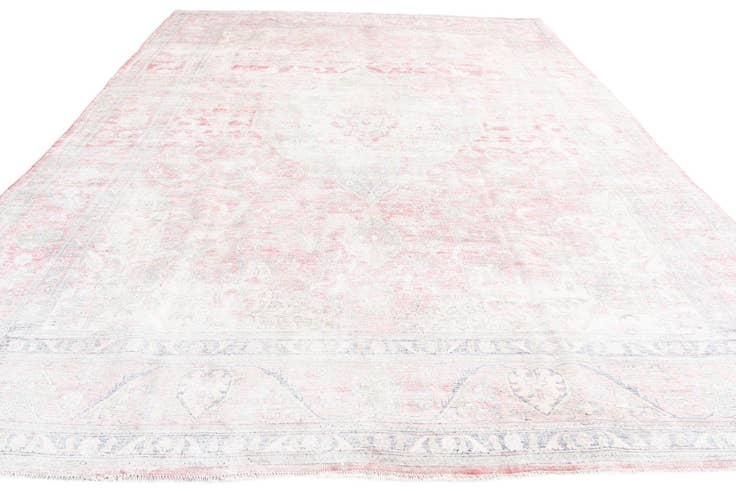 Detail image of 9' 8 x 12' 8 Hand Knotted Ultra Vintage Persian Wool Rug
