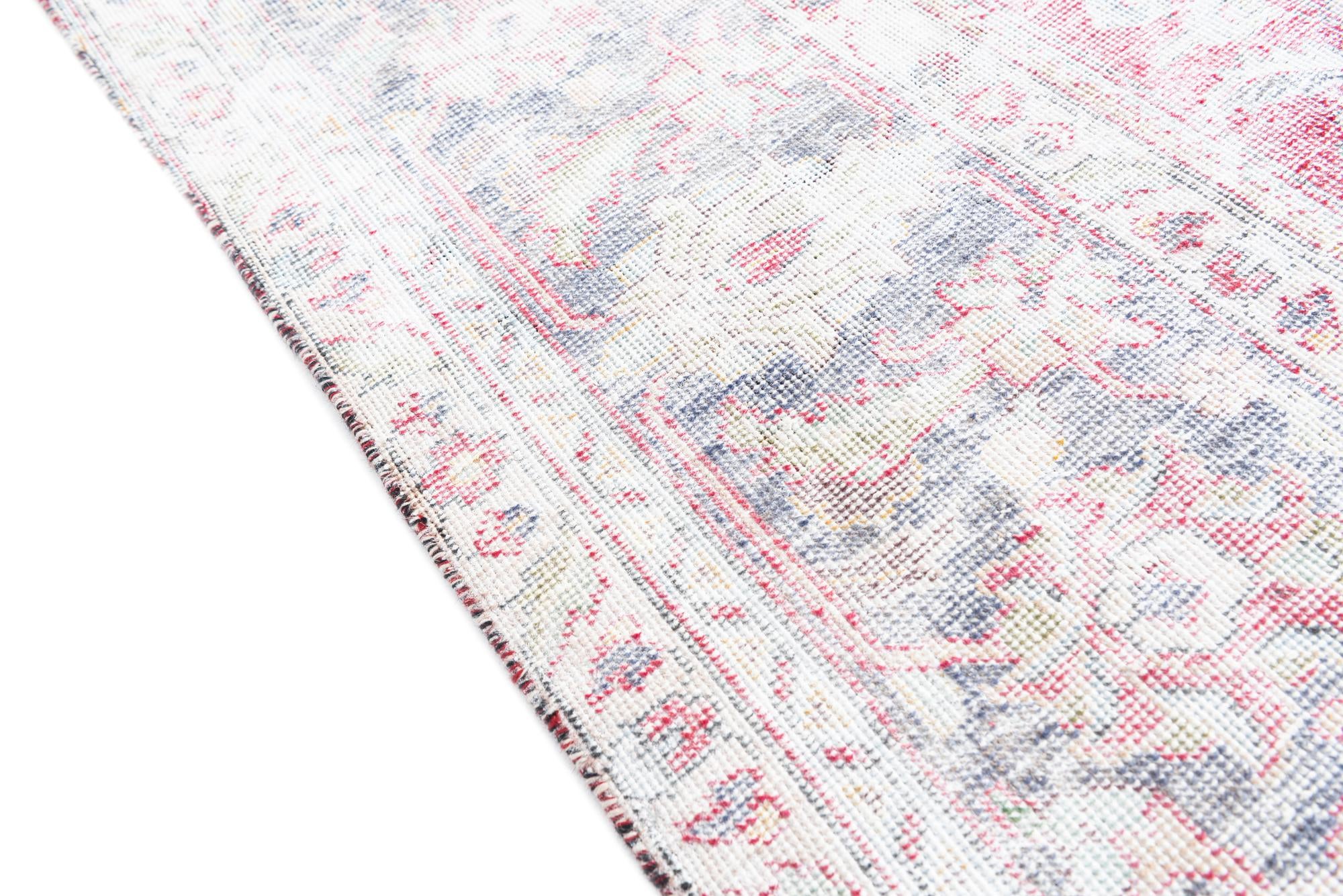 9' 8 x 12' 10 Hand Knotted Ultra Vintage Persian Wool Rug