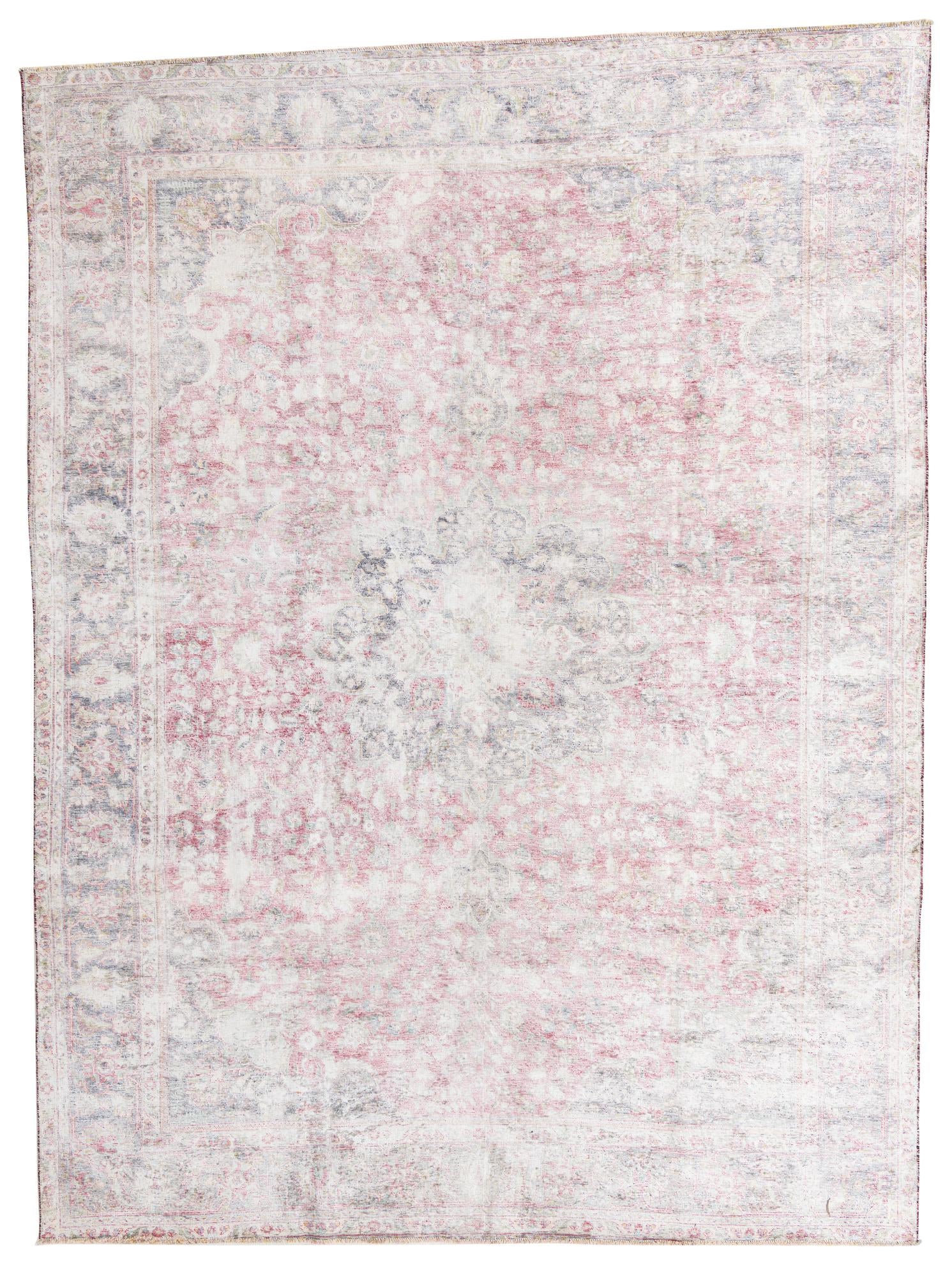9' 8 x 12' 10 Hand Knotted Ultra Vintage Persian Wool Rug