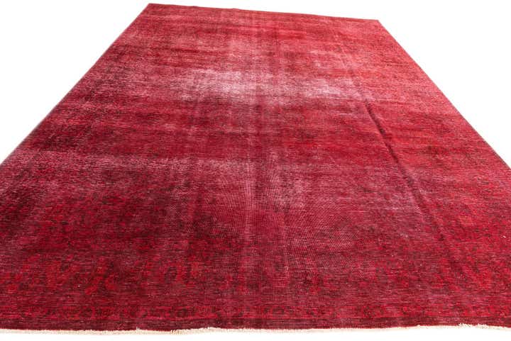 9' 4 x 13' Hand Knotted Ultra Vintage Persian Wool Rug