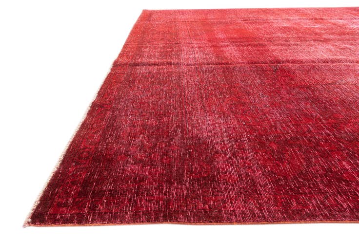 Detail image of 9' 4 x 13' Hand Knotted Ultra Vintage Persian Wool Rug