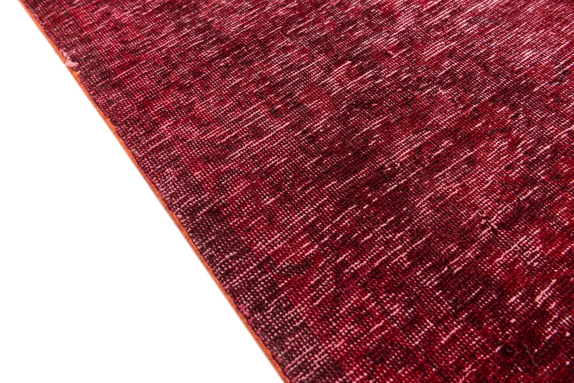 9' 4 x 13' Hand Knotted Ultra Vintage Persian Wool Rug