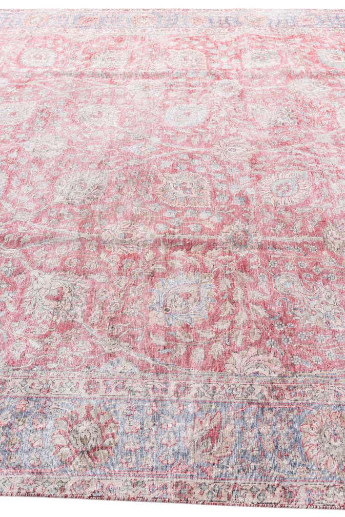 9' 2 x 12' 4 Hand Knotted Ultra Vintage Persian Wool Rug