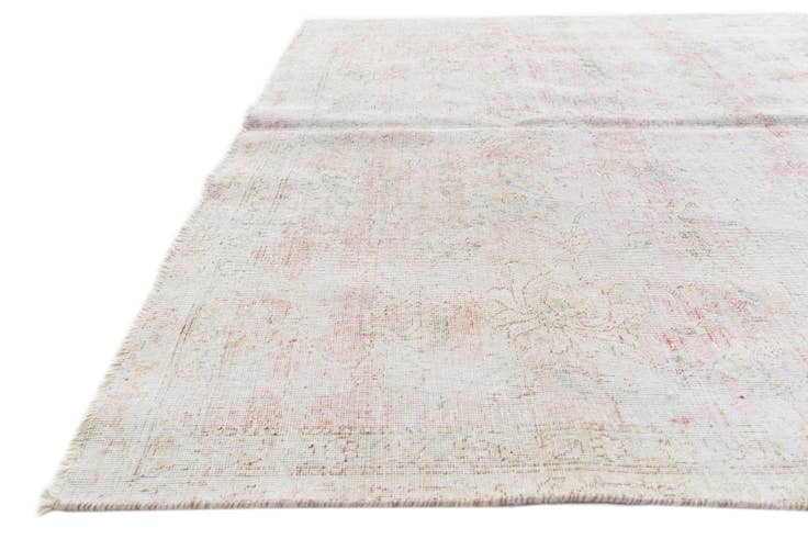 Detail image of 6' 1 x 9' 6 Hand Knotted Ultra Vintage Persian Wool Rug