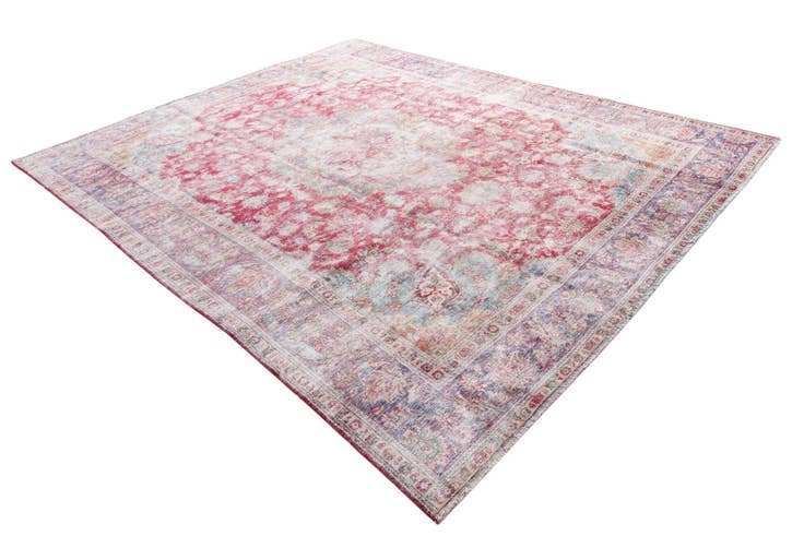Detail image of 9' 10 x 12' 2 Hand Knotted Ultra Vintage Persian Wool Rug
