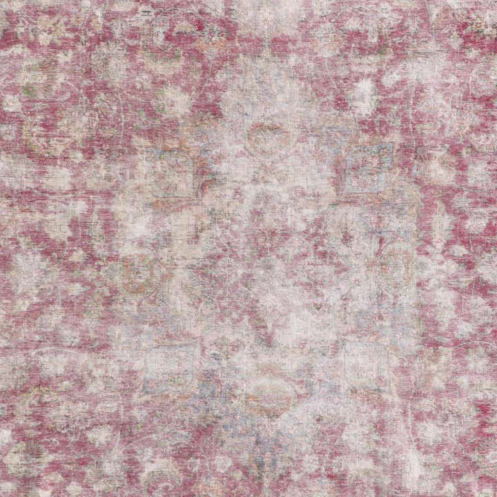 9' 10 x 12' 2 Hand Knotted Ultra Vintage Persian Wool Rug