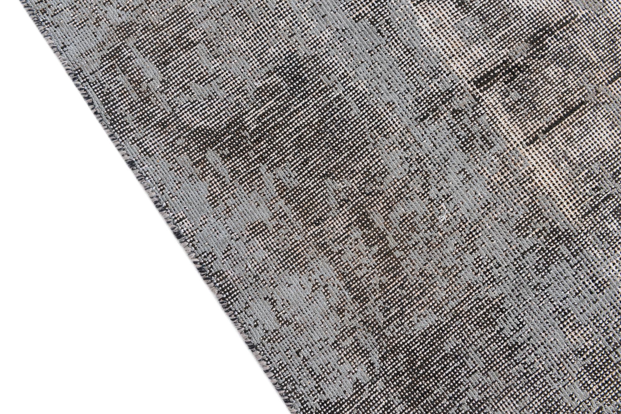 9' 6 x 13' 3 Hand Knotted Ultra Vintage Persian Wool Rug