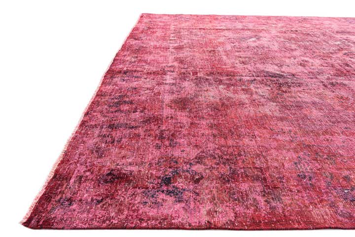 9' 6 x 13' 3 Hand Knotted Ultra Vintage Persian Wool Rug
