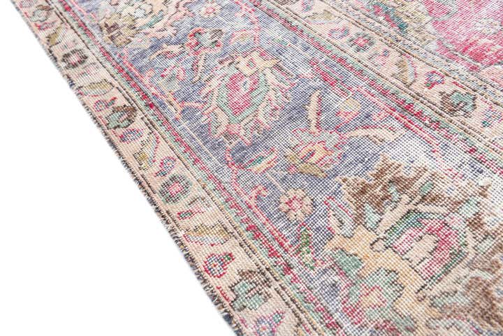 10' x 12' 8 Hand Knotted Ultra Vintage Persian Wool Rug