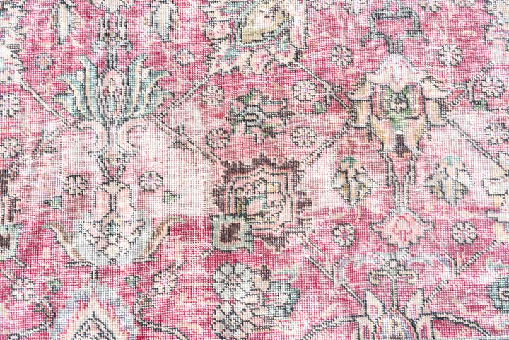 10' x 12' 8 Hand Knotted Ultra Vintage Persian Wool Rug