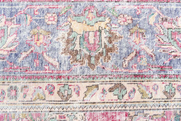 10' x 12' 8 Hand Knotted Ultra Vintage Persian Wool Rug