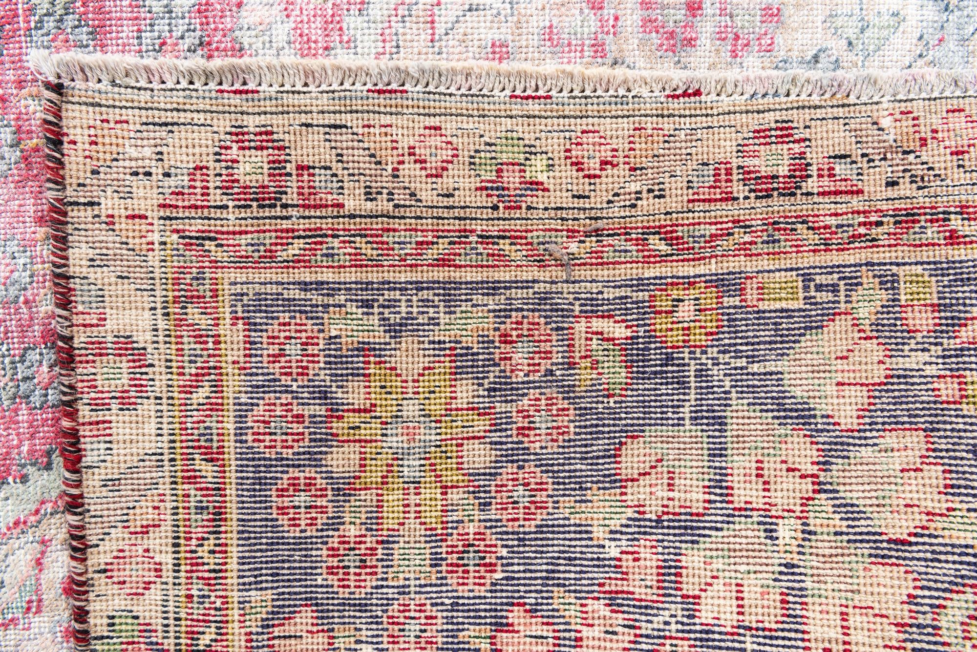 9' 10 x 12' 7 Hand Knotted Ultra Vintage Persian Wool Rug