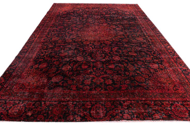 Detail image of 8' x 11' 9 Hand Knotted Ultra Vintage Persian Wool Rug