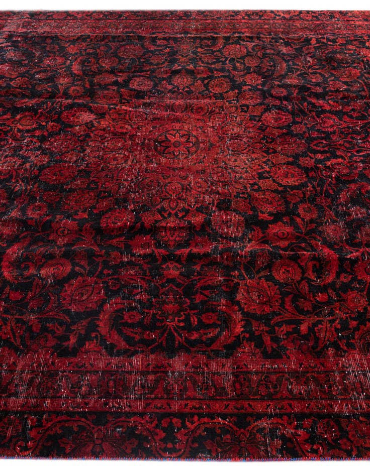 Detail image of 8' x 11' 9  Hand Knotted Ultra Vintage Persian Wool Rug