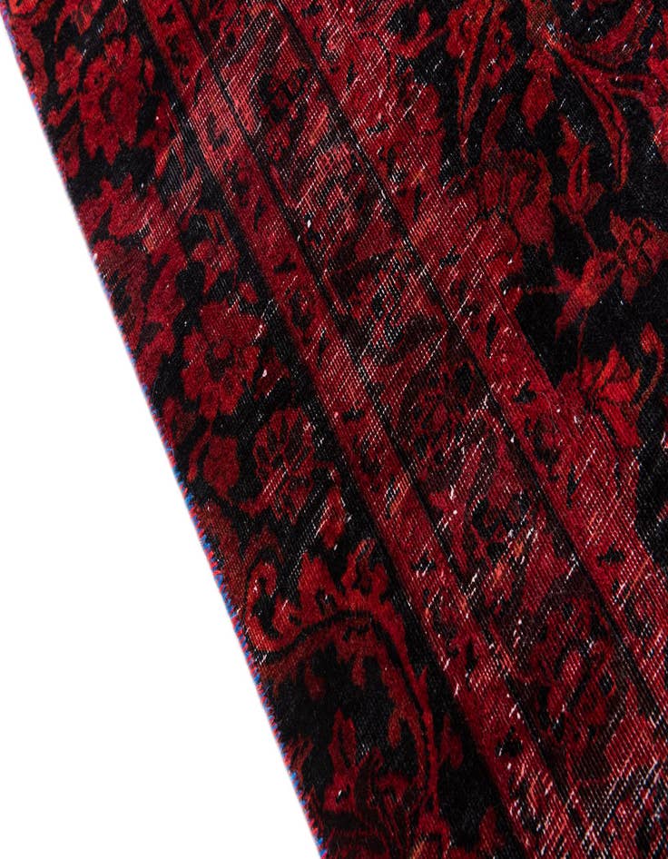 Detail image of 8' x 11' 9  Hand Knotted Ultra Vintage Persian Wool Rug