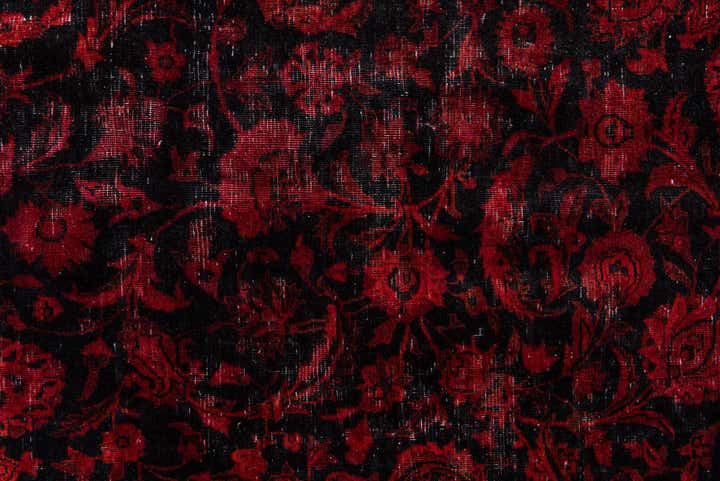 8' x 11' 9 Hand Knotted Ultra Vintage Persian Wool Rug