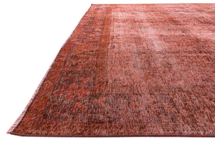 9' 5 x 12' 8 Hand Knotted Ultra Vintage Persian Wool Rug